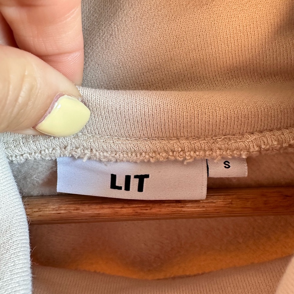 Lit Active Whisper Oversized Turtleneck In Cream … - image 6